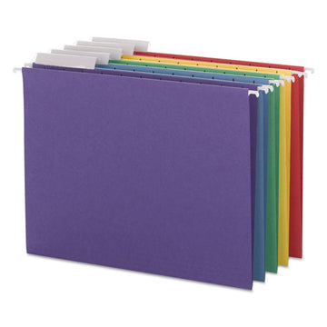 Smead® Color Hanging Folders With 1-3 Cut Tabs, Letter Size, 1-3-cut Tab, Assorted, 25-box freeshipping - TVN Wholesale